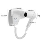 Price and Buy Wall-Mounted Hair Dryer Model G32 with Heat & Speed Setting - Image 5