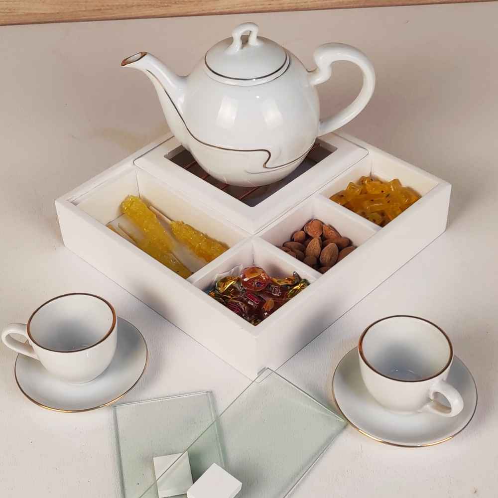 Price and Buy Warmer-Equipped Tea Box – Maral Model - Image 4