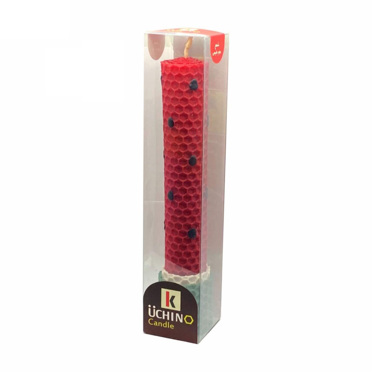 Price and Buy Watermelon Candle – Beeswax Style, Perfect Seasonal Piece - Image 3