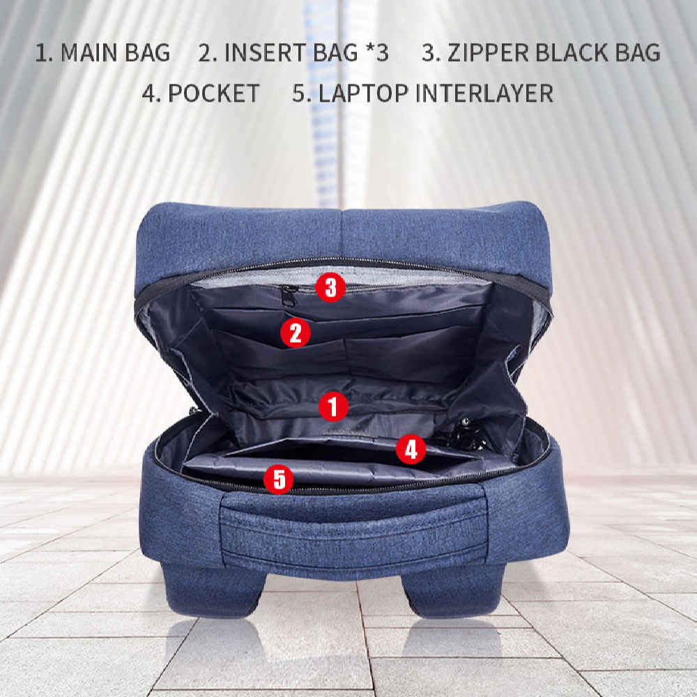 Price and Buy Waterproof 15.6″ Laptop Backpack Model Smart - Image 4