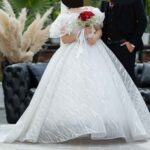 Price and Buy Wedding Dress Fully Adorned with Crystal – Flowy, Comfortable & Gorgeous - Image 3