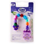 Price and Buy Wee Care Baby Pacifier Clip – Perfect for Teething Babies with Bear Fantasy Design