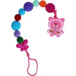 Price and Buy Wee Care Baby Pacifier Clip – Perfect for Teething Babies with Bear Fantasy Design - Image 4