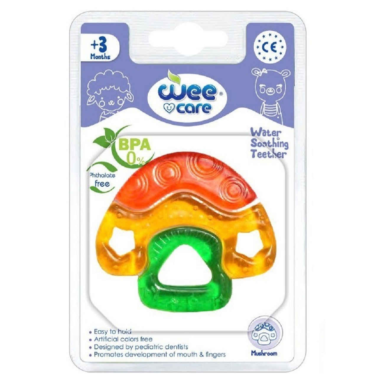 Price and Buy Wee Care Soft Teething Toy for Infants – Safe & Chewable, Mushroom Design_6903a7f802ce9.jpeg Price and Buy Wee Care Soft Teething Toy for Infants – Safe & Chewable, Mushroom Design - Image 3