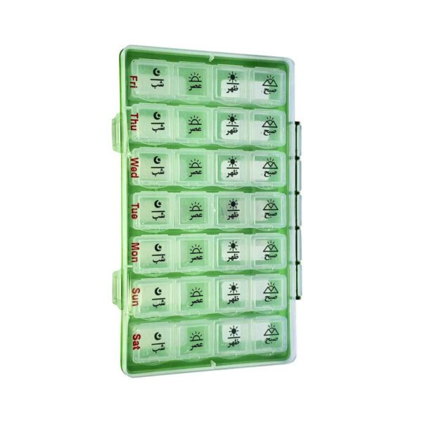 Price and Buy Weekly Pill Organizer with 4 Daily Reminders and Farsi Labels_68febad8e7603.jpeg Price and Buy Weekly Pill Organizer with 4 Daily Reminders and Farsi Labels