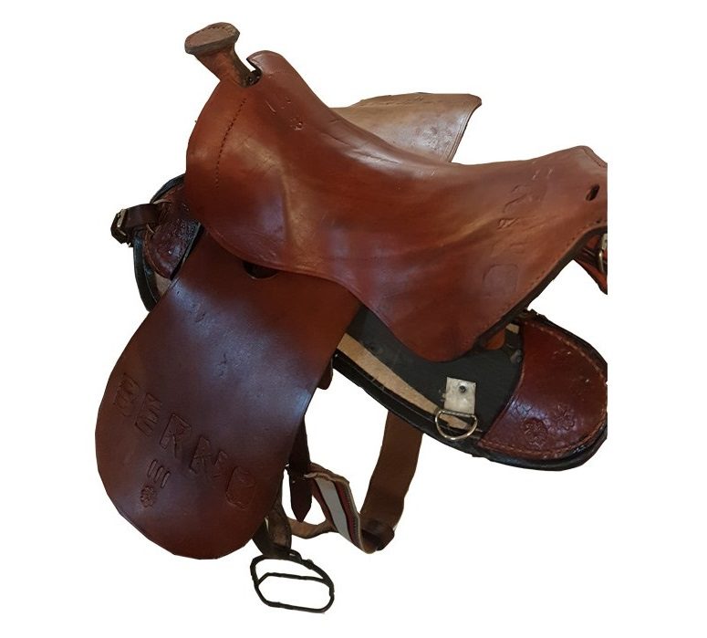 Price and Buy Western Real Leather Saddle bag for Horse – Handcrafted - Image 4