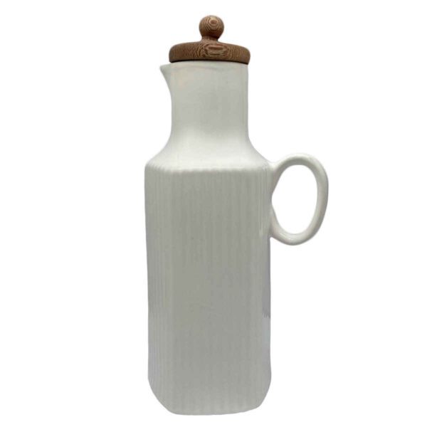 Price and Buy White Ceramic Oil Dispenser Bottle for Home and Restaurant Kitchens_68fe58152be01.jpeg Price and Buy White Ceramic Oil Dispenser Bottle for Home and Restaurant Kitchens