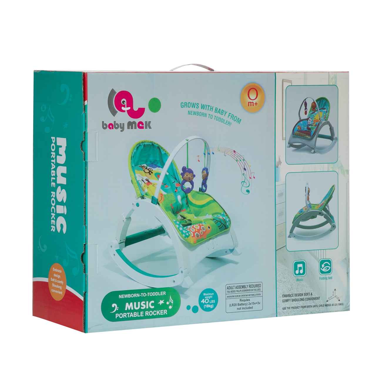 Price and Buy White Electric Baby Cradle – 3-in-1 Rocker with Music & Adjustable Backrest_690383385d8c2.jpeg Price and Buy White Electric Baby Cradle – 3-in-1 Rocker with Music & Adjustable Backrest - Image 3