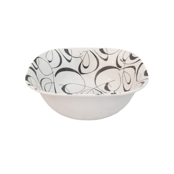 Price and Buy White Melamine Dinnerware Bowl Set, Square Shape – Model Ghasedak (Set of 6)_68fe53960f3ed.jpeg Price and Buy White Melamine Dinnerware Bowl Set, Square Shape – Model Ghasedak (Set of 6)