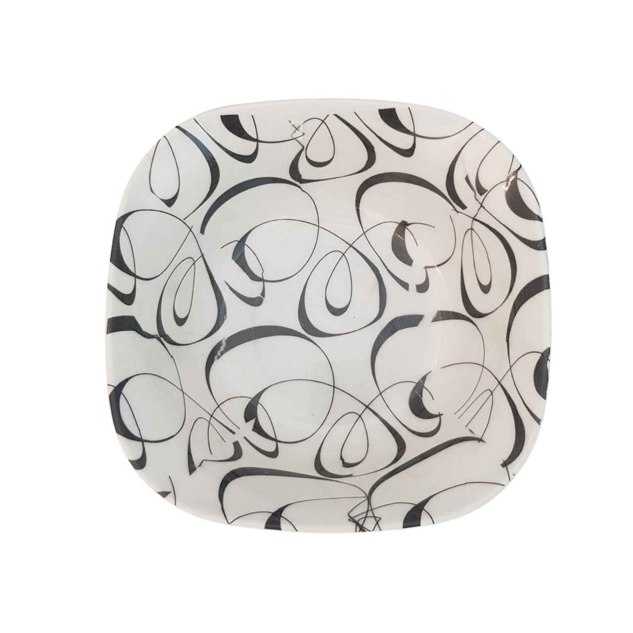 Price and Buy White Melamine Dinnerware Bowl Set, Square Shape – Model Ghasedak (Set of 6) - Image 3