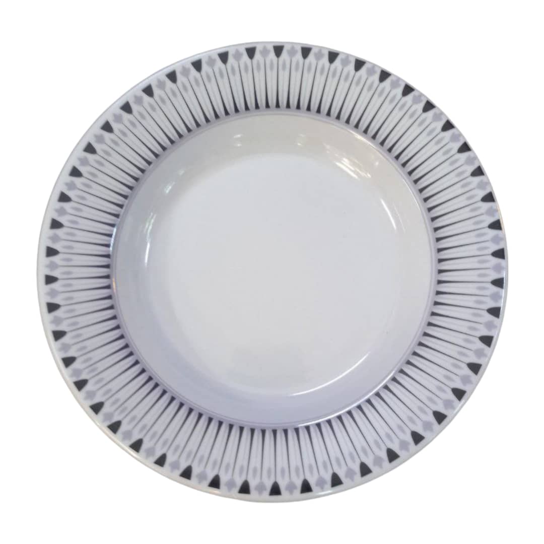 Price and Buy White Melamine Dinnerware Set for 6 Unbreakable - Image 5