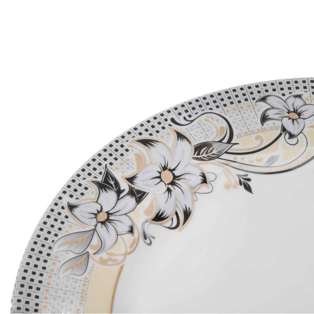 Price and Buy White Melamine Plate Set, Break-Resistant for Everyday Use, Pack of 6 - Image 3