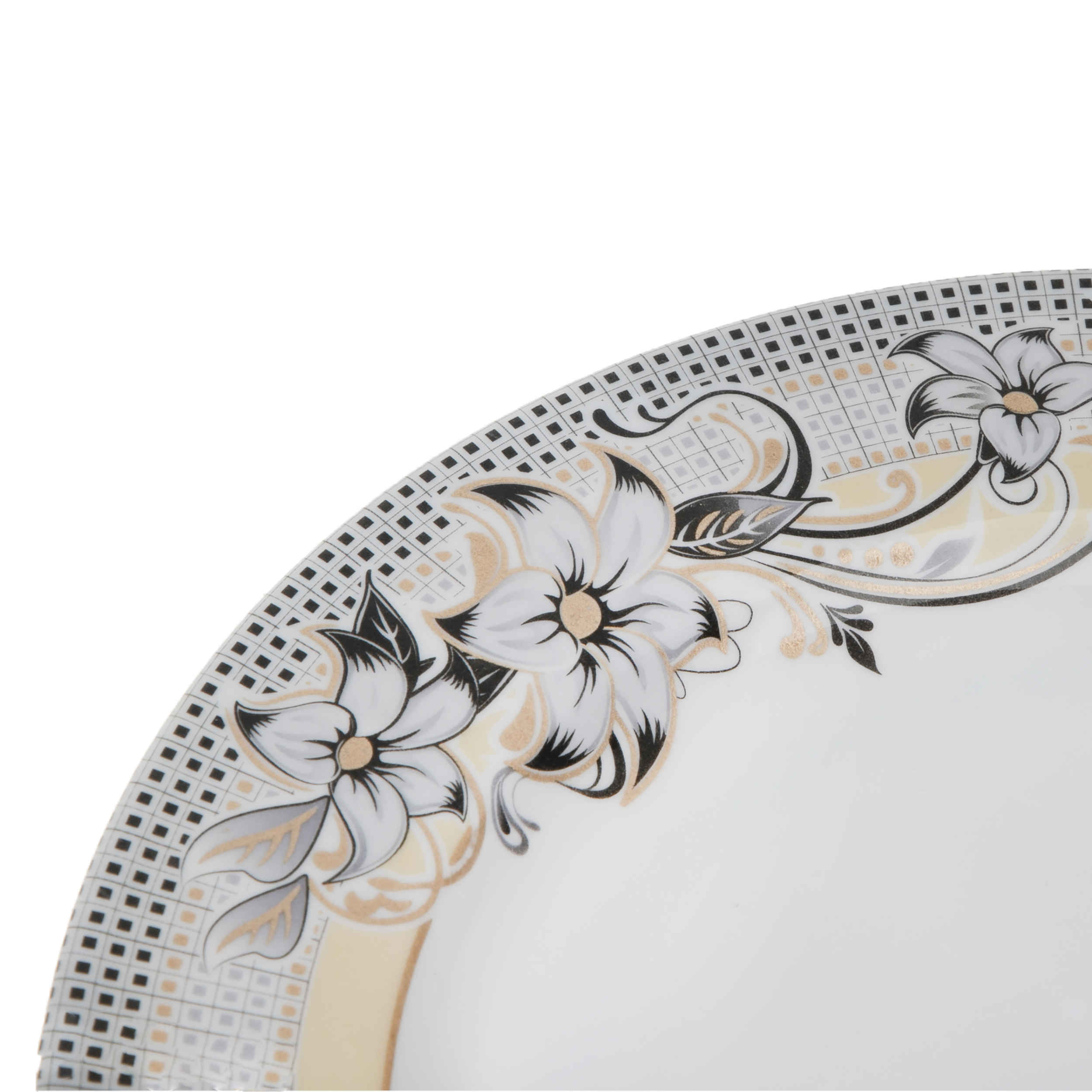 Price and Buy White Melamine Plate Set, Break-Resistant for Everyday Use, Pack of 6 - Image 3