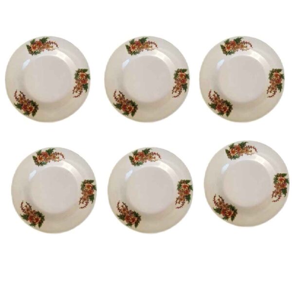 Price and Buy White Melamine Plate Set, Durable for Everyday Use, Pack of 6_68fe50ce3636d.jpeg Price and Buy White Melamine Plate Set, Durable for Everyday Use, Pack of 6