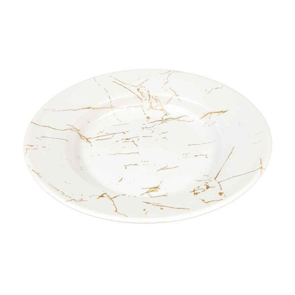 Price and Buy White Melamine Plate Set, Microwave Safe Marble Design, Pack of 6_68fe51f69d933.jpeg Price and Buy White Melamine Plate Set, Microwave Safe Marble Design, Pack of 6