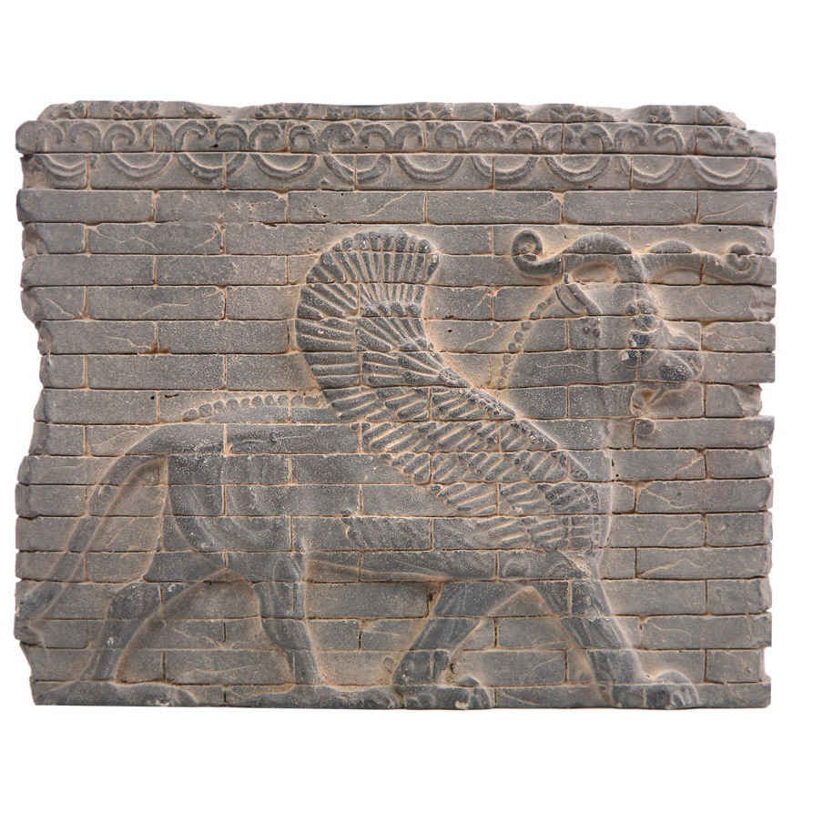 Price and Buy Winged Lion Inscription Replica Inspired by Ancient Persian