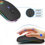 Price and Buy Wireless Logitech Gaming Mouse – 4 Buttons, RGB Lighting, Silent Clicks, USB Dongle, Optical Sensor - Image 6