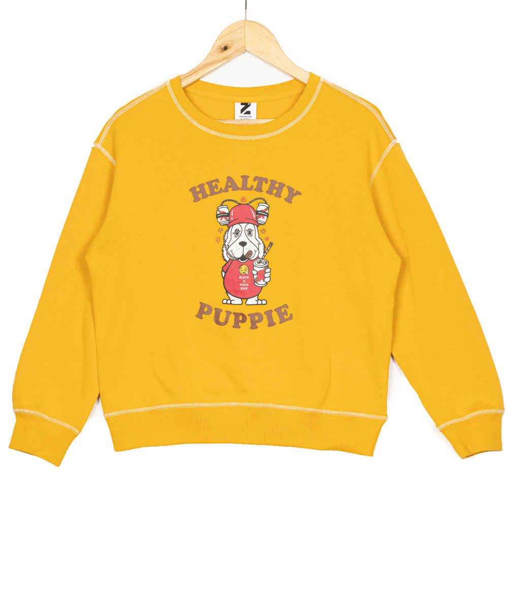 Price and Buy Woman’s Casual Crew Neck Sweatshirt Model Healty - Image 4