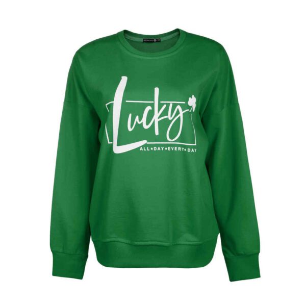 Price and Buy Woman’s Casual Crew Neck Sweatshirt Model Lucky_68fd6456ecdb8.jpeg Price and Buy Woman’s Casual Crew Neck Sweatshirt Model Lucky