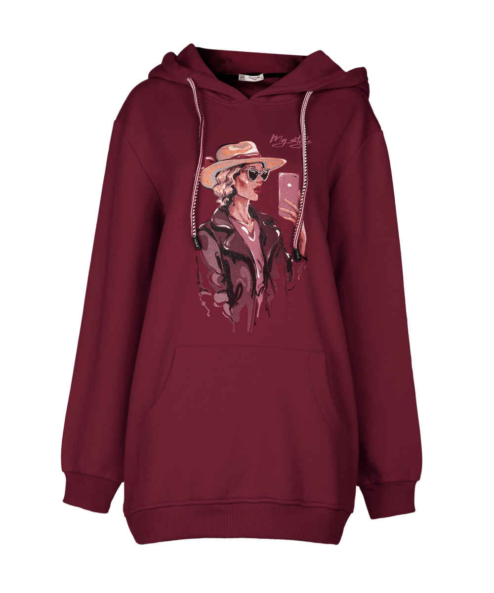 Price and Buy Woman’s Cotton Hoodie Model 51598 - Image 4