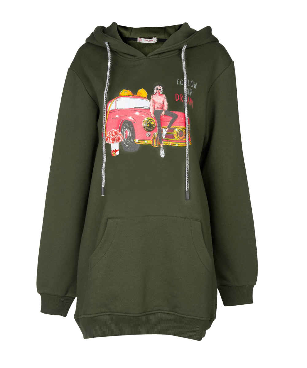 Price and Buy Woman’s Cotton Hoodie Model 51604 - Image 5