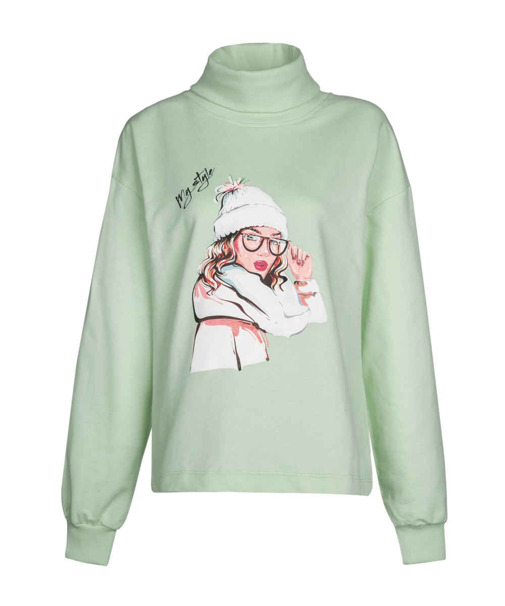 Price and Buy Woman’s Cotton Sweatshirt Model 53526 - Image 6