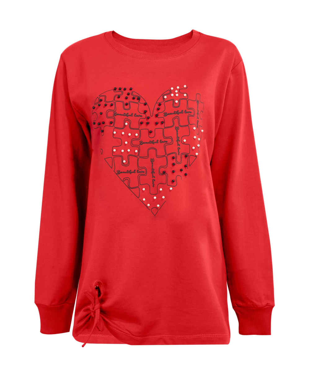 Price and Buy Woman’s Cotton Sweatshirt Model 83931 - Image 3
