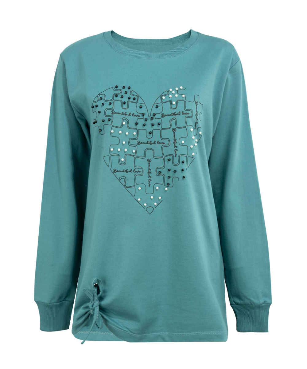 Price and Buy Woman’s Cotton Sweatshirt Model 83931 - Image 4