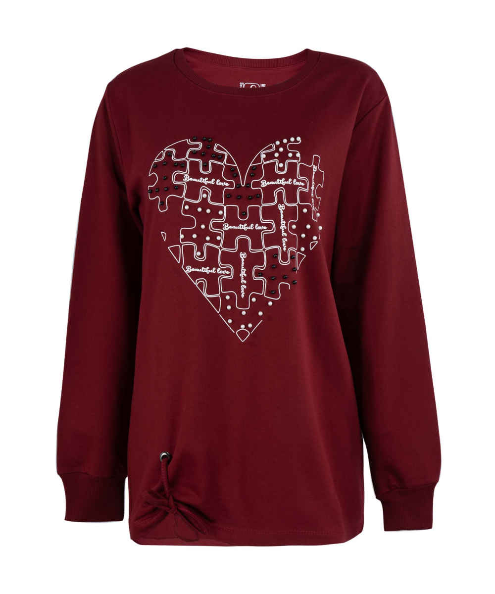 Price and Buy Woman’s Cotton Sweatshirt Model 83931 - Image 6