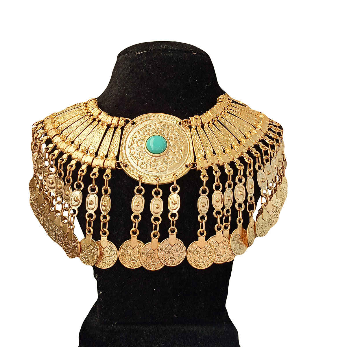 Price and Buy Women’s Choker Necklace Model Ottoman Coin - Image 3