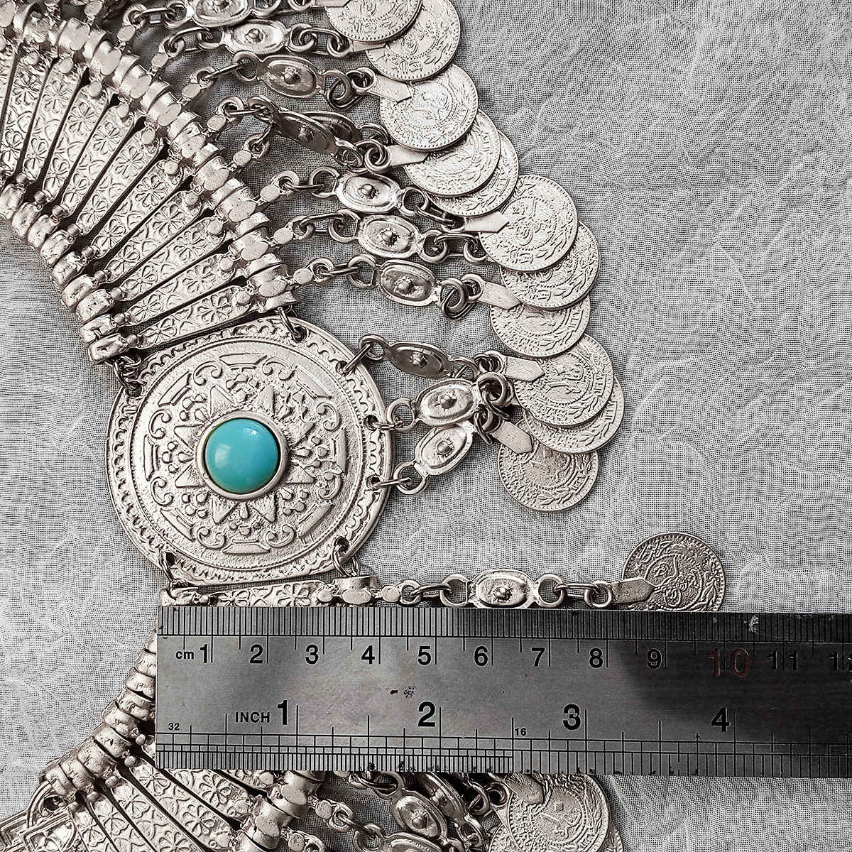Price and Buy Women’s Choker Necklace Model Ottoman Coin - Image 4