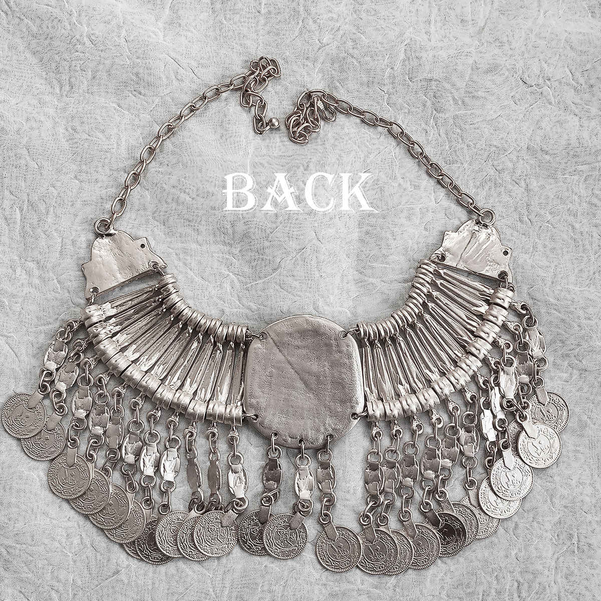 Price and Buy Women’s Choker Necklace Model Ottoman Coin - Image 5