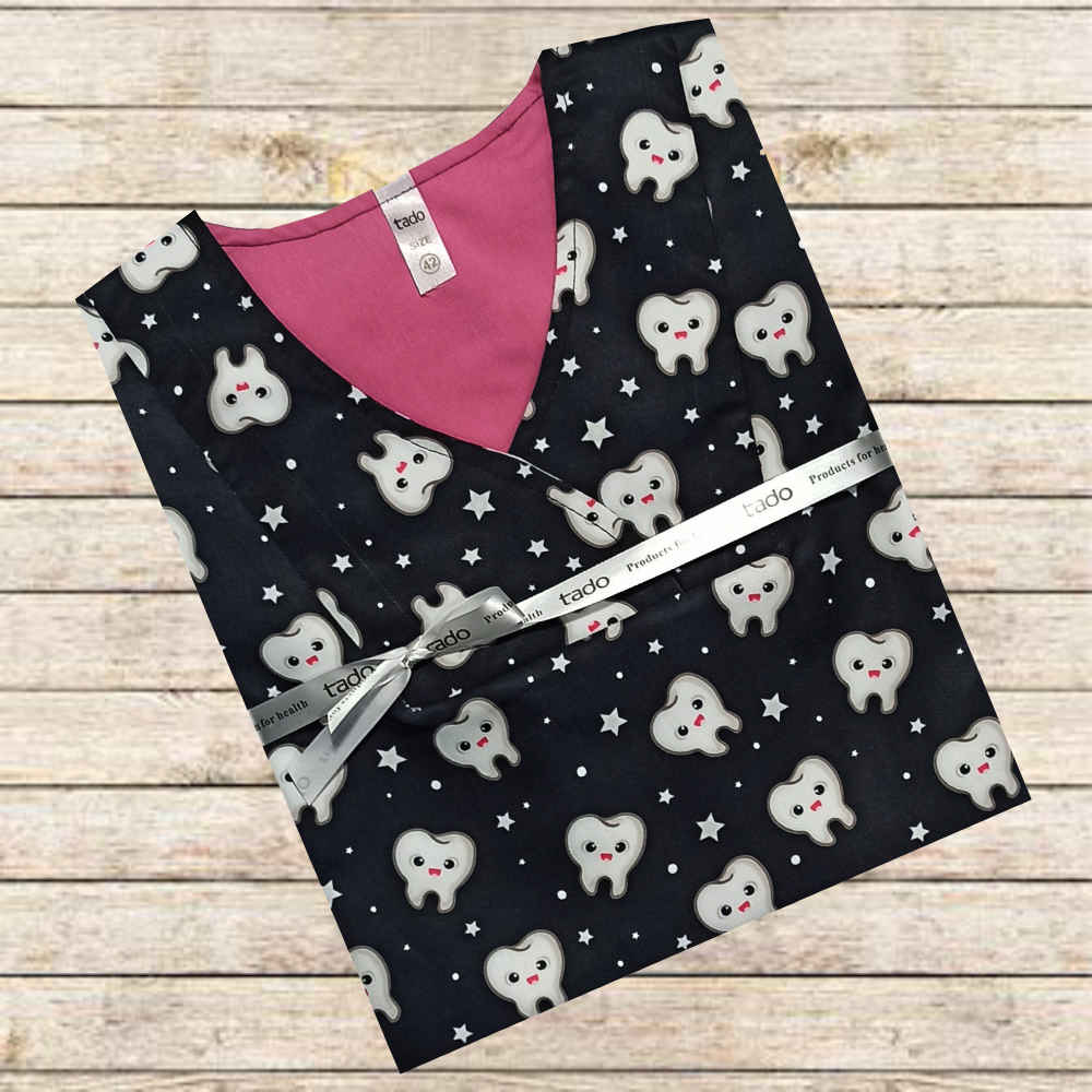 Price and Buy Women’s Dentist Scrub Top – Refined & Efficient - Image 6