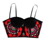 Price and Buy Women’s Embroidered Balochi Crop Cami Top