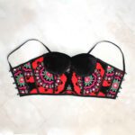 Price and Buy Women’s Embroidered Balochi Crop Cami Top - Image 5