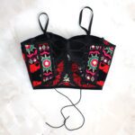 Price and Buy Women’s Embroidered Balochi Crop Cami Top - Image 6