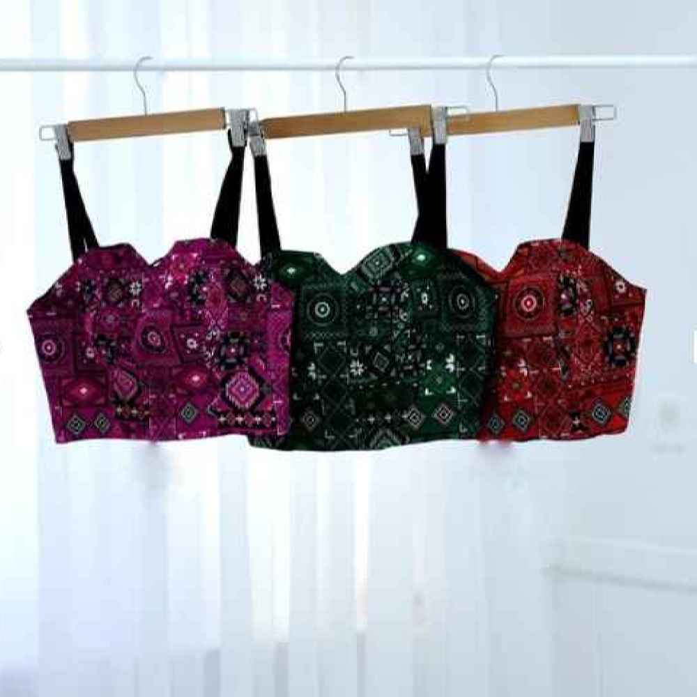 Price and Buy Women’s Embroidered Crop Cami Top Model Noora - Image 3