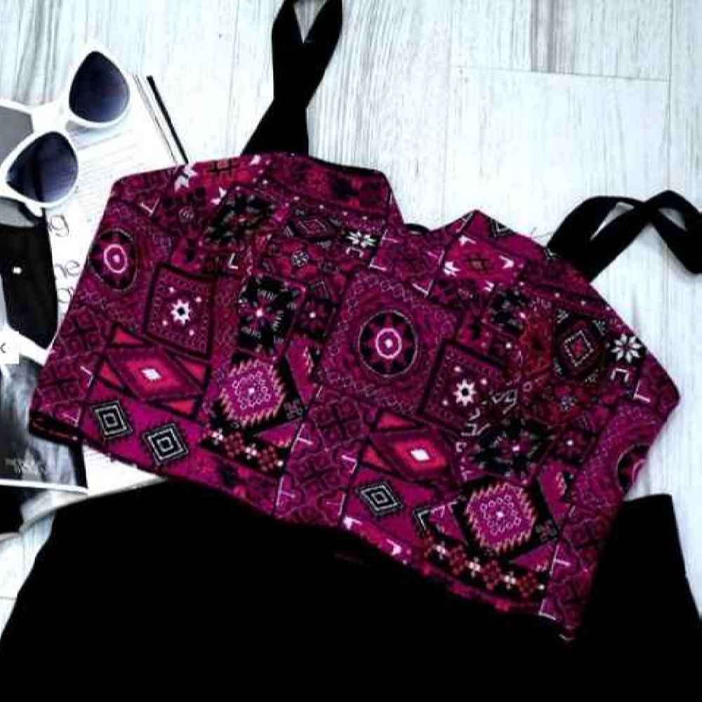 Price and Buy Women’s Embroidered Crop Cami Top Model Noora - Image 4