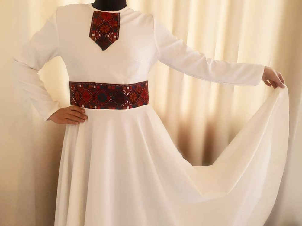 Price and Buy Women’s Embroidered Dervish Dancing Dress – Detailed & Elegant - Image 4