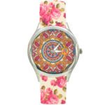 Price and Buy Women’s Floral Liberty Boho Fabric Tie Scarf Watch – Mahla