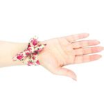 Price and Buy Women’s Floral Liberty Boho Fabric Tie Scarf Watch – Mahla - Image 3