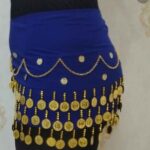 Price and Buy Women’s Gold Coin Fringe Scarf – Hip Shawl Suitable for Arabic Dance - Image 5