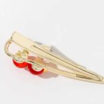 Price and Buy Women’s Hair Clip – Formal Rhinestone Cherry Design, Set of 2 - Image 6