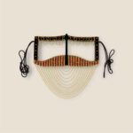 Price and Buy Women’s Handcrafted Rhinestone Burqa with Gold Crescent Chain - Image 3