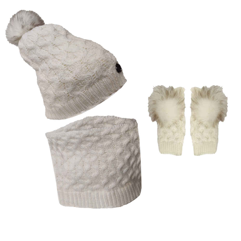 Price and Buy Women’s Knitted Hat and Scarf Set Model Bella - Image 6