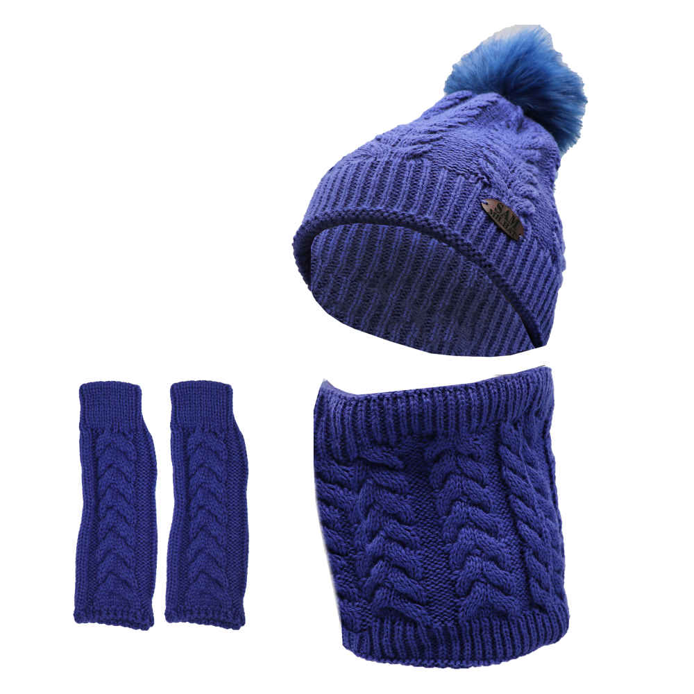 Price and Buy Women’s Knitted Hat and Scarf Set Model Elika