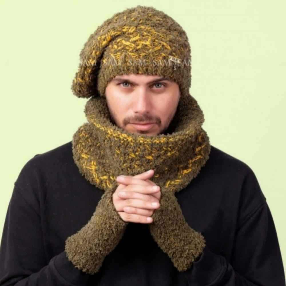 Price and Buy Women’s Knitted Hat and Scarf Set Model Farah - Image 8