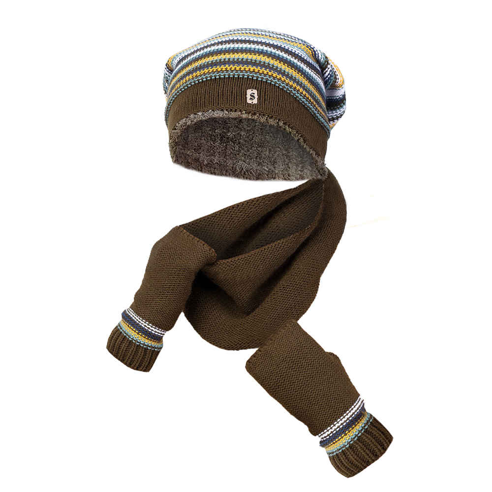 Price and Buy Women’s Knitted Hat and Scarf Set Model Helia