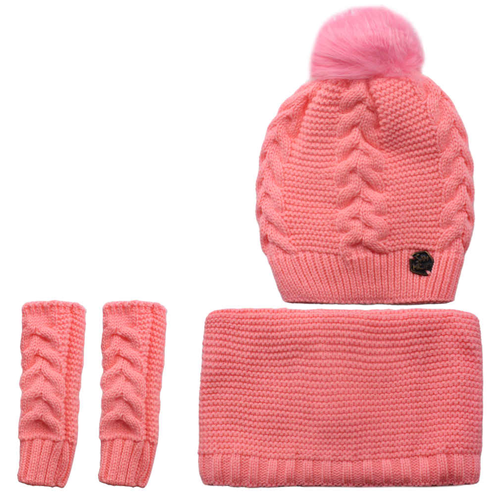 Price and Buy Women’s Knitted Hat and Scarf Set Model Kiana