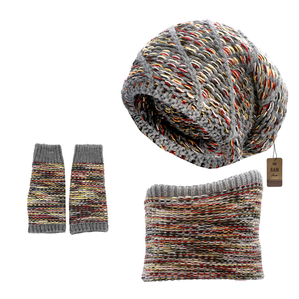 Price and Buy Women’s Knitted Hat and Scarf Set Model Panah - Image 4